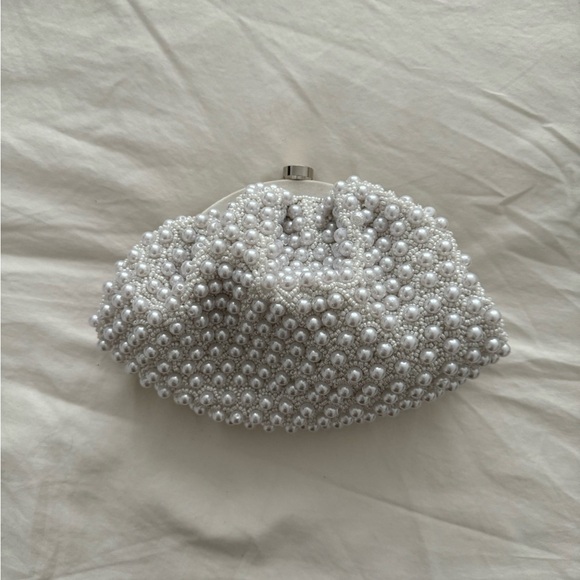 👰‍♀️NWT Santi Imitation Pearl Clutch - Picture 7 of 7